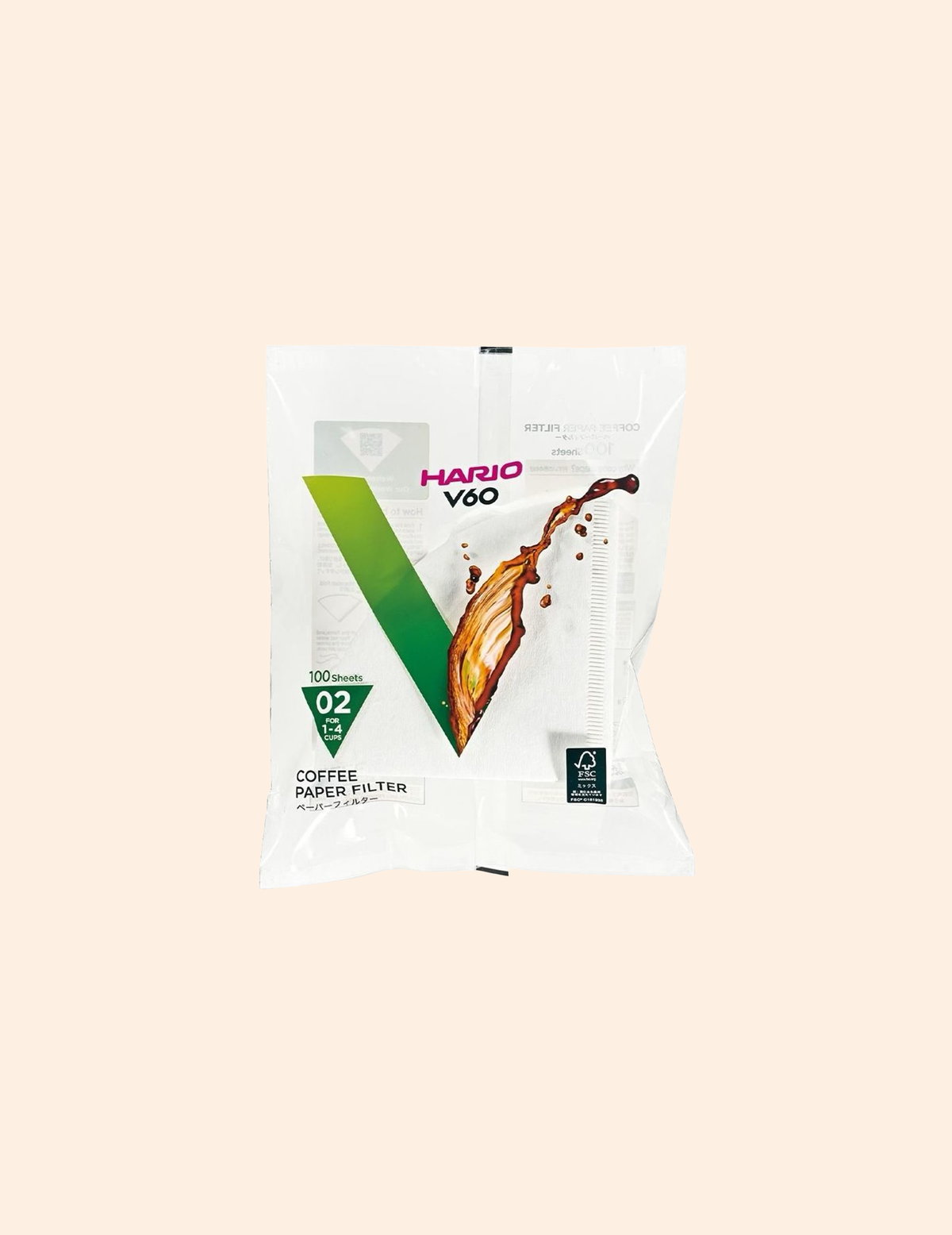 V60 filter – Stor